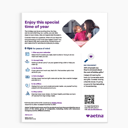 Aetna Well-Being Flyer