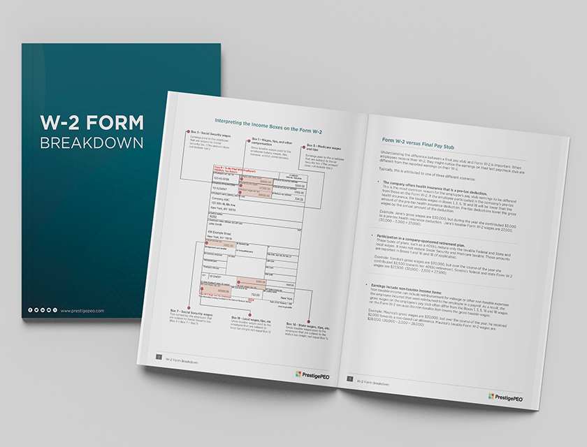 W-2 Form Breakdown Screenshot